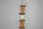Brin de lavande tresse 2 coeurs fleur d'oranger 1 coeur amande
